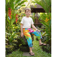Hand Painted Rayon Kids Pants
